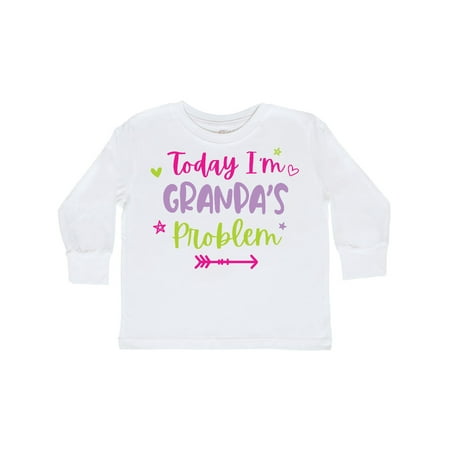 Inktastic Child Funny Today Im Granpas Problem Gift Toddler Toddler Girl Long Sleeve T-Shirt
Inktastic Child Funny Today Im Granpas Problem Gift Toddler Toddler Girl Long Sleeve T-Shirt