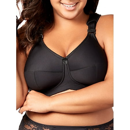Elila Womens Kaylee Full Coverage Wire-Free Bra Style-1505