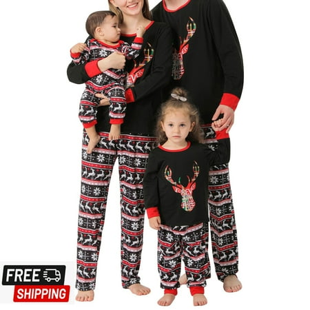 ESASSALY Christmas Pajamas For Family
