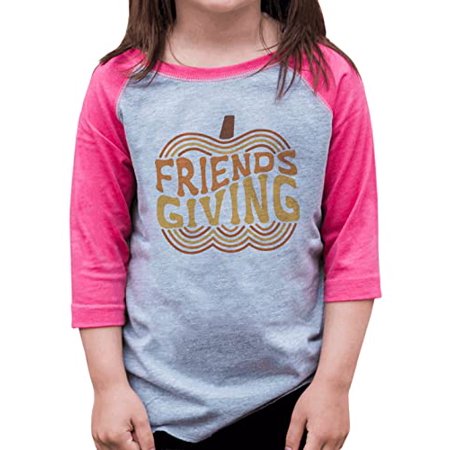 7 ate 9 Apparel Girls Happy Thanksgiving Shirts - Friendsgiving Shirt - Pumpkin - Pink Shirt 5T
7 ate 9 Apparel Girls Happy Thanksgiving Shirts - Friendsgiving Shirt - Pumpkin - Pink Shirt 5T