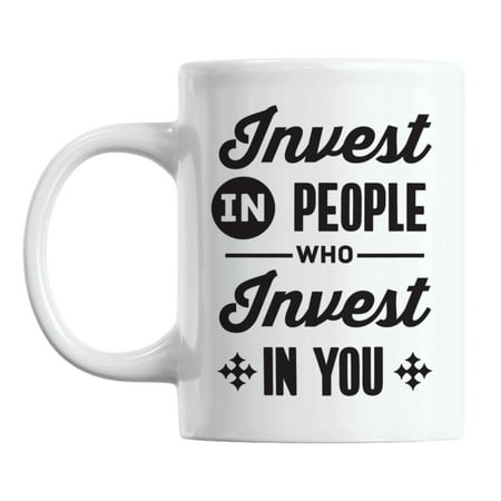 Invest in People Who Invest in You Quotes White Ceramic Coffee & Tea Mug (11oz)
Invest in People Who Invest in You Quotes White Ceramic Coffee & Tea Mug (11oz)