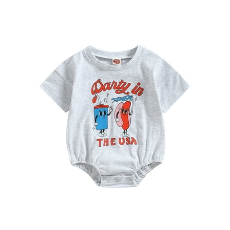 Baby Boy Girl 4th of July Outfit Newborn Oversized USA Romper American Flag Onesie Independence Day Outfit
Baby Boy Girl 4th of July Outfit Newborn Oversized USA Romper American Flag Onesie Independence Day Outfit
