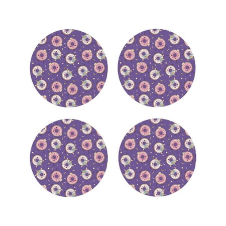 Leather Coasters with Heat-resistant for Drinks Funny Cartoon Donut Purple -标题2 Round Shape
Leather Coasters with Heat-resistant for Drinks Funny Cartoon Donut Purple -标题2 Round Shape