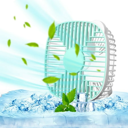 XEOVHVLJ Circular Fan Desktop Office Mini Mini Desktop Plug In Silent USB Save on Promotional Products