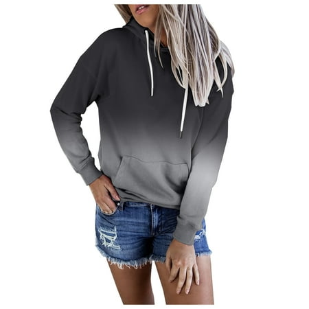 koaiezne Women s autumn long-sleeved clothes gradient hoodie and sweatshirt casual pullover Tunic Tops to Wear with Leggings Cotton Scrub Top Women
koaiezne Women s autumn long-sleeved clothes gradient hoodie and sweatshirt casual pullover Tunic Tops to Wear with Leggings Cotton Scrub Top Women