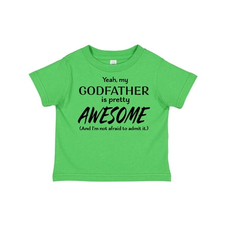 Inktastic Yeah My Godfather is Pretty Awesome Gift Toddler Boy or Toddler Girl T-Shirt
Inktastic Yeah My Godfather is Pretty Awesome Gift Toddler Boy or Toddler Girl T-Shirt