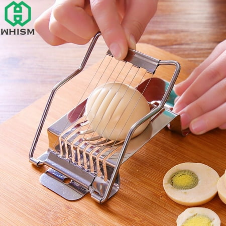 1PC Multipurpose Stainless Steel Wire Egg Slicer Fruit Strawberry Wire Mushroom Slicer Kitchen Cooking Tools Silver
1PC Multipurpose Stainless Steel Wire Egg Slicer Fruit Strawberry Wire Mushroom Slicer Kitchen Cooking Tools Silver