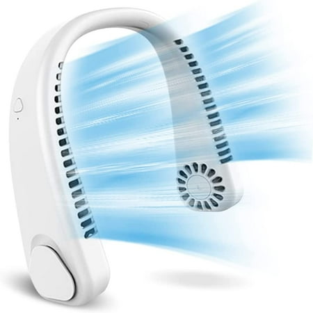 USB Rechargeable Hanging Neck Fan 360°Cooling Airflow Bladeless Mini Fan 3 Speeds Hands Free Personal Fan for Housework Garden Work Outdoor Traveling Sport
USB Rechargeable Hanging Neck Fan 360°Cooling Airflow Bladeless Mini Fan 3 Speeds Hands Free Personal Fan for Housework Garden Work Outdoor Traveling Sport