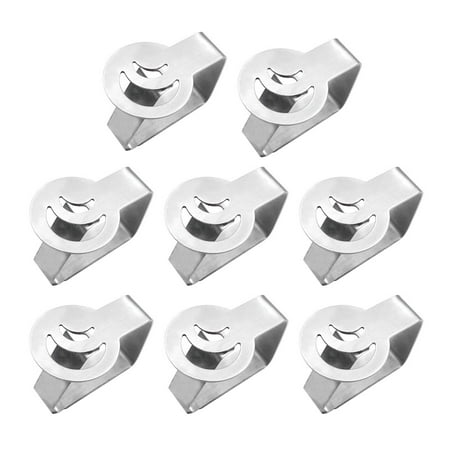 8pcs/pack For Outdoor Tables Clamp Party Tablecloth Clip Wedding Stainless Steel
8pcs/pack For Outdoor Tables Clamp Party Tablecloth Clip Wedding Stainless Steel