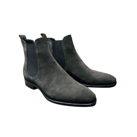 Rockomi Mens Chelsea Boots Slip On Ankle Booties Comfort Dress Boot Men Non-Slip Fashion Faux Suede Casual Gray 8.5
Rockomi Mens Chelsea Boots Slip On Ankle Booties Comfort Dress Boot Men Non-Slip Fashion Faux Suede Casual Gray 8.5