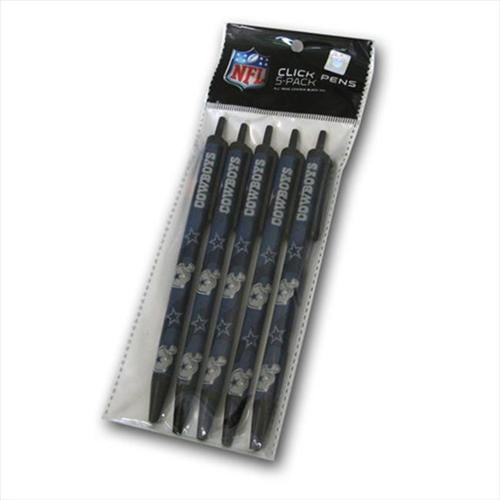 5-Pack NFL Philadelphia Eagles Disposable Black Ink Click Pens