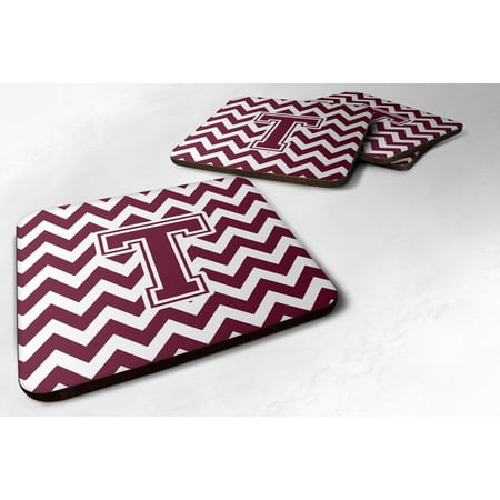 Caroline s Treasures CJ1051-FC-Parent Set of 4 Letter Chevron Maroon and White Foam Coasters Set of 4 CJ1051
Caroline s Treasures CJ1051-FC-Parent Set of 4 Letter Chevron Maroon and White Foam Coasters Set of 4 CJ1051