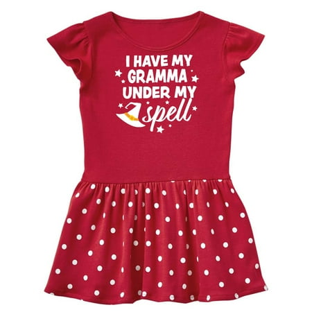 Inktastic I Have My Gramma Under My Spell with Cute Witch Hat Gift Baby Girl Dress
Inktastic I Have My Gramma Under My Spell with Cute Witch Hat Gift Baby Girl Dress