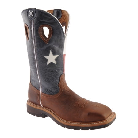 Men s Twisted X MLCS007 Lite Weight Work Boot Safety Toe Brown/Texas Flag Leather 10 2E
Men s Twisted X MLCS007 Lite Weight Work Boot Safety Toe Brown/Texas Flag Leather 10 2E