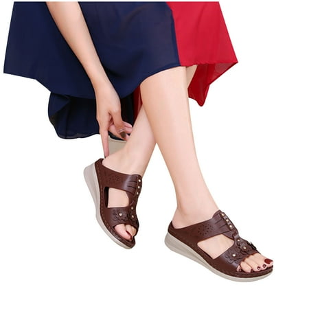 YanHoo Clearance Orthopedic Sandals for Women Open Toe Walking Slippers with Arch Support Anti-Slip Breathable Sandal Vintage Platform Outdoor Flats Shoes
YanHoo Clearance Orthopedic Sandals for Women Open Toe Walking Slippers with Arch Support Anti-Slip Breathable Sandal Vintage Platform Outdoor Flats Shoes