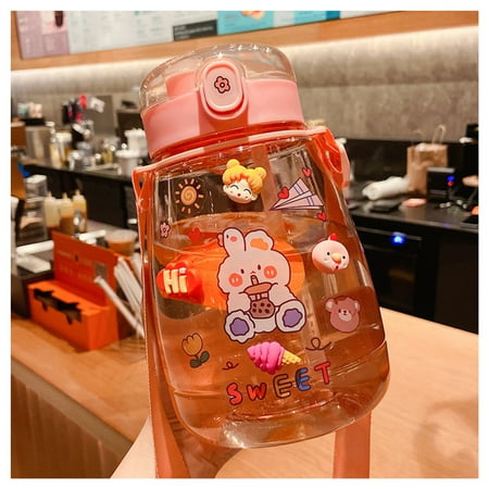 Water Bottle with Straw and Backing Strap Large Capacity Portable for Outdoor TOPOINT
Water Bottle with Straw and Backing Strap Large Capacity Portable for Outdoor TOPOINT
