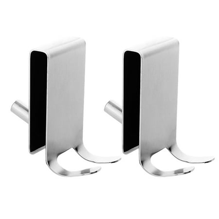 Shower Door Hooks Stainless Steel Shower Door Towel Hook Over Door Hooks for Bathroom Frameless Glass Shower Door Double Sided Drilling-Free Over The Shower Towel Hook (2 Pack)Natural
Shower Door Hooks Stainless Steel Shower Door Towel Hook Over Door Hooks for Bathroom Frameless Glass Shower Door Double Sided Drilling-Free Over The Shower Towel Hook (2 Pack)Natural
