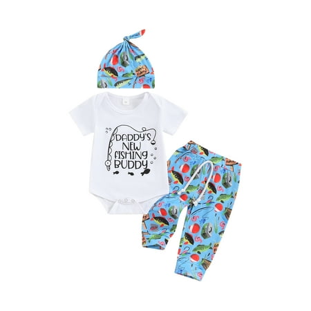 Baby Summer Clothes Set Letter Print Short Sleeve Jumpsuit and Casual Pants Beanies Hat Outfits Sky Blue 6-12 Months
Baby Summer Clothes Set Letter Print Short Sleeve Jumpsuit and Casual Pants Beanies Hat Outfits Sky Blue 6-12 Months