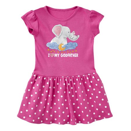Inktastic I Love My Godfather Cute Elephants with Moon and Stars Gift Toddler Girl Dress
Inktastic I Love My Godfather Cute Elephants with Moon and Stars Gift Toddler Girl Dress