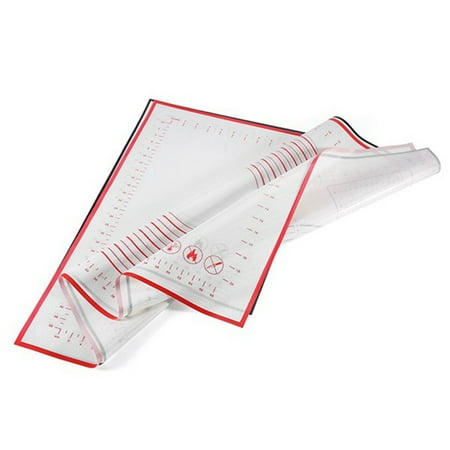 Non-Slip Silicone Mat for Silicone Baking Mat Counter Mat Dough Rolling Mat Oven Liner Fondant Pie Mat B
Non-Slip Silicone Mat for Silicone Baking Mat Counter Mat Dough Rolling Mat Oven Liner Fondant Pie Mat B