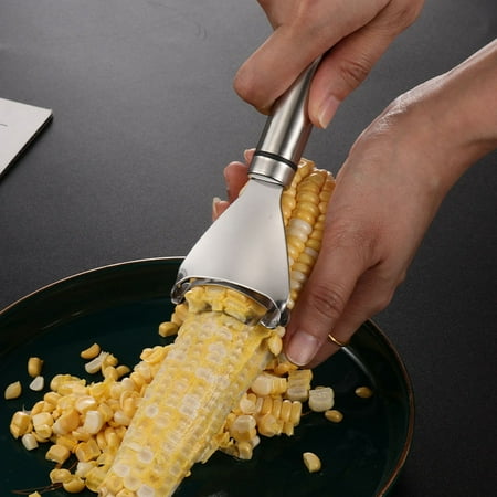 Kitchen Gadgets 430 Stainless Steel Corn Shavel Peeler Corn Cutter Manual Fruit And Vegetable Tool Household Convenient Tool Threshing Separator Corn Plane Peeler (B)
Kitchen Gadgets 430 Stainless Steel Corn Shavel Peeler Corn Cutter Manual Fruit And Vegetable Tool Household Convenient Tool Threshing Separator Corn Plane Peeler (B)