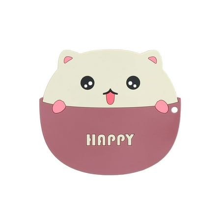 Eco Friendly Cute Non-slip Thickened Coffee Coaster Anti-scald Heat Insulation Pad Silicone Tableware Mat Cartoon Teacup Cat Pot Mat DARK PINK L
Eco Friendly Cute Non-slip Thickened Coffee Coaster Anti-scald Heat Insulation Pad Silicone Tableware Mat Cartoon Teacup Cat Pot Mat DARK PINK L