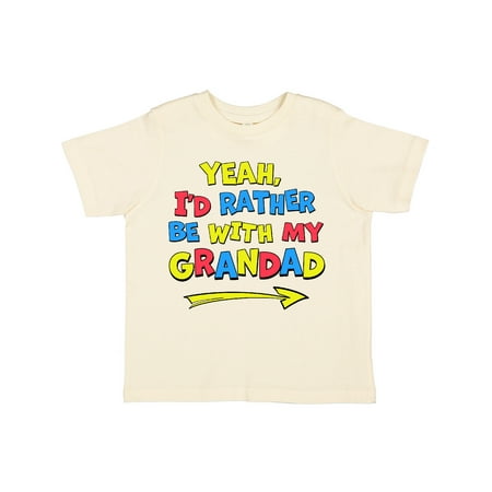 Inktastic Yeah I d Rather be with My Grandad in Red Yellow and Blue Gift Toddler Boy or Toddler Girl T-Shirt
Inktastic Yeah I d Rather be with My Grandad in Red Yellow and Blue Gift Toddler Boy or Toddler Girl T-Shirt