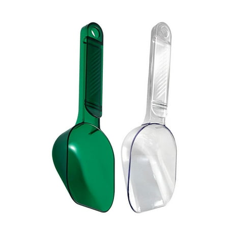2Pcs Grains Scoop Kitchen Flour Scoop Clip Handle Scoop Kitchen Rice Shovel