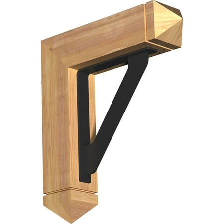 3 1/2 W x 18 D x 20 H Traditional Arts & Crafts Ironcrest Smooth Bracket Western Red Cedar (1 1/2 W x 10 D x 12 H Iron Bracket)
3 1/2 W x 18 D x 20 H Traditional Arts & Crafts Ironcrest Smooth Bracket Western Red Cedar (1 1/2 W x 10 D x 12 H Iron Bracket)