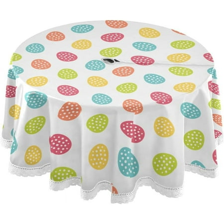 Hidove Easter Bunny Eggs Outdoor Round Tablecloth Waterproof Stain-Resistant Non-Slip Circular Tablecloth 60 Inch with Umbrella Hole and Zipper for Tabletop Backyard Party BBQ Decor
Hidove Easter Bunny Eggs Outdoor Round Tablecloth Waterproof Stain-Resistant Non-Slip Circular Tablecloth 60 Inch with Umbrella Hole and Zipper for Tabletop Backyard Party BBQ Decor
