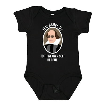 Inktastic To Thine Own Self Be True Shakespeare Gift Baby Boy or Baby Girl Bodysuit
Inktastic To Thine Own Self Be True Shakespeare Gift Baby Boy or Baby Girl Bodysuit