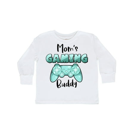 Inktastic Mom s Gaming Buddy- Aqua Controller Gift Toddler Boy or Toddler Girl Long Sleeve T-Shirt
Inktastic Mom s Gaming Buddy- Aqua Controller Gift Toddler Boy or Toddler Girl Long Sleeve T-Shirt