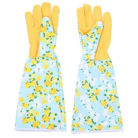 1 Pair of Professional Garden Work Gloves Long Sleeves Printing Gloves (Yellow)
1 Pair of Professional Garden Work Gloves Long Sleeves Printing Gloves (Yellow)