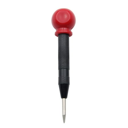 becarstiay Automatic Center Pin Punch Adjustable General Spring Loaded Marking Carpenter Pencil Drill Bit Window Breaking Device Black with Caps 
becarstiay Automatic Center Pin Punch Adjustable General Spring Loaded Marking Carpenter Pencil Drill Bit Window Breaking Device Black with Caps
