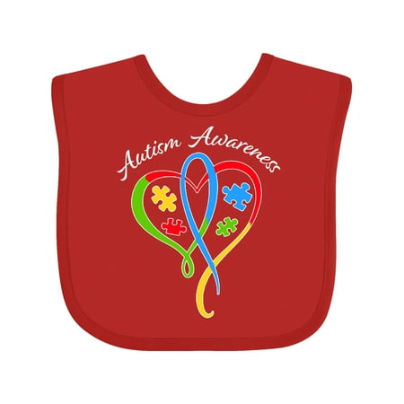 Inktastic Autism Awareness Heart Ribbon and Puzzle Pieces Gift Baby Boy or Baby Girl Bib
Inktastic Autism Awareness Heart Ribbon and Puzzle Pieces Gift Baby Boy or Baby Girl Bib