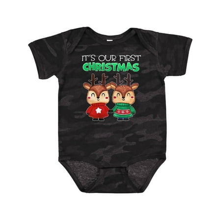 Inktastic It s Our 1st Christmas with Cute Reindeer Twins Gift Baby Boy or Baby Girl Bodysuit
Inktastic It s Our 1st Christmas with Cute Reindeer Twins Gift Baby Boy or Baby Girl Bodysuit