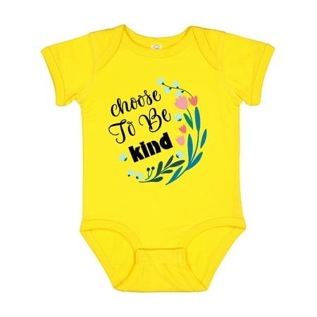 Inktastic Choose to Be Kind Gift Baby Girl Bodysuit