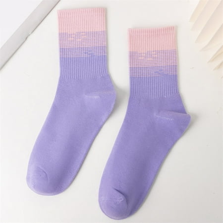 YSEINBH Women Autumn And Winter Matching Gradient Printing Thickened Warm Mid Tube Socks Women Thick Socks
YSEINBH Women Autumn And Winter Matching Gradient Printing Thickened Warm Mid Tube Socks Women Thick Socks