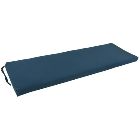 Blazing Needles Solid Twill Indoor Bench Cushion