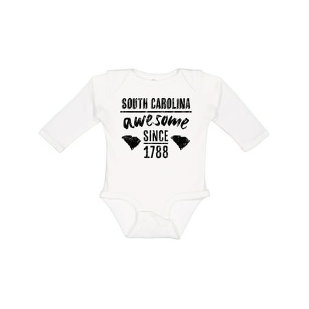 Inktastic South Carolina Awesome Since 1788 Gift Baby Boy or Baby Girl Long Sleeve Bodysuit
Inktastic South Carolina Awesome Since 1788 Gift Baby Boy or Baby Girl Long Sleeve Bodysuit