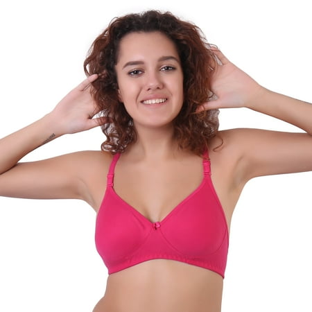 Women s Cool Bra Light Padded Full Coverage Plus Size T-Shirt Bra Comfortable Push Lingerie B C and D Cup Bra Hot Pink
Women s Cool Bra Light Padded Full Coverage Plus Size T-Shirt Bra Comfortable Push Lingerie B C and D Cup Bra Hot Pink