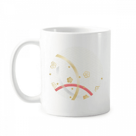 White Sakura Geometry Flowers Pattern Mug Pottery Cerac Coffee Porcelain Cup Tableware
White Sakura Geometry Flowers Pattern Mug Pottery Cerac Coffee Porcelain Cup Tableware