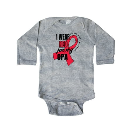 Inktastic Sickle Cell Awareness I Wear Red For My Opa Gift Baby Boy or Baby Girl Long Sleeve Bodysuit
Inktastic Sickle Cell Awareness I Wear Red For My Opa Gift Baby Boy or Baby Girl Long Sleeve Bodysuit