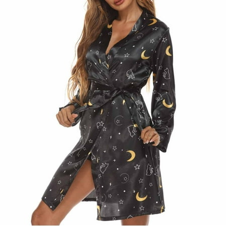 WHLBF Womens Plus Size Pajamas Sets Pyjama Women s Pajamas Sleepwear Sets Spring Summer Homewear Black 4(S)
WHLBF Womens Plus Size Pajamas Sets Pyjama Women s Pajamas Sleepwear Sets Spring Summer Homewear Black 4(S)
