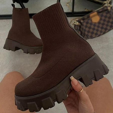 Women Boots 2022 Platform Boots For Autumn Winter Shoes Slip On Platform Shoes Women Ankle Boots White Heels Short Botas Mujer
Women Boots 2022 Platform Boots For Autumn Winter Shoes Slip On Platform Shoes Women Ankle Boots White Heels Short Botas Mujer