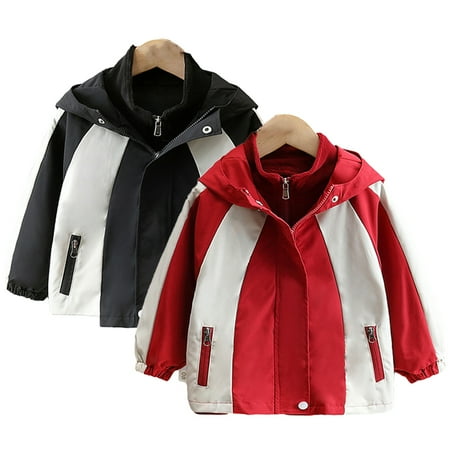 Esaierr Baby Boys Girls Zip Hooded Coat Toddler Windbreaker Outerwear Long Sleeve Tops Clothes for 1-5Y
Esaierr Baby Boys Girls Zip Hooded Coat Toddler Windbreaker Outerwear Long Sleeve Tops Clothes for 1-5Y