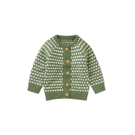 Xingqing Newborn Baby Boys Girls Spring Autumn Sweater Dot Knitted Cardigan Single-breasted Outwear Tops
Xingqing Newborn Baby Boys Girls Spring Autumn Sweater Dot Knitted Cardigan Single-breasted Outwear Tops