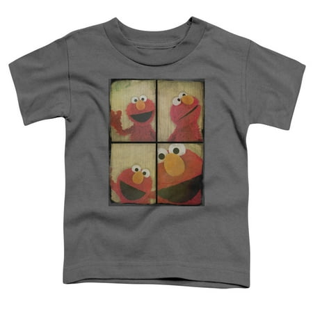 Sesame Street - Photo Booth Elmo - Toddler Short Sleeve Shirt - 3T