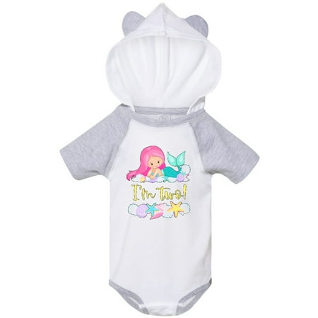 Inktastic I m 2 Mermaid with Pink Hair and Shells Gift Baby Boy or Baby Girl Bodysuit
Inktastic I m 2 Mermaid with Pink Hair and Shells Gift Baby Boy or Baby Girl Bodysuit