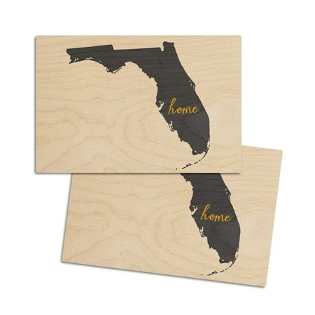 Florida Home State Gray on White (4x6 Birch Wood Postcards 2-Pack Stationary Rustic Home Wall Decor)
Florida Home State Gray on White (4x6 Birch Wood Postcards 2-Pack Stationary Rustic Home Wall Decor)
